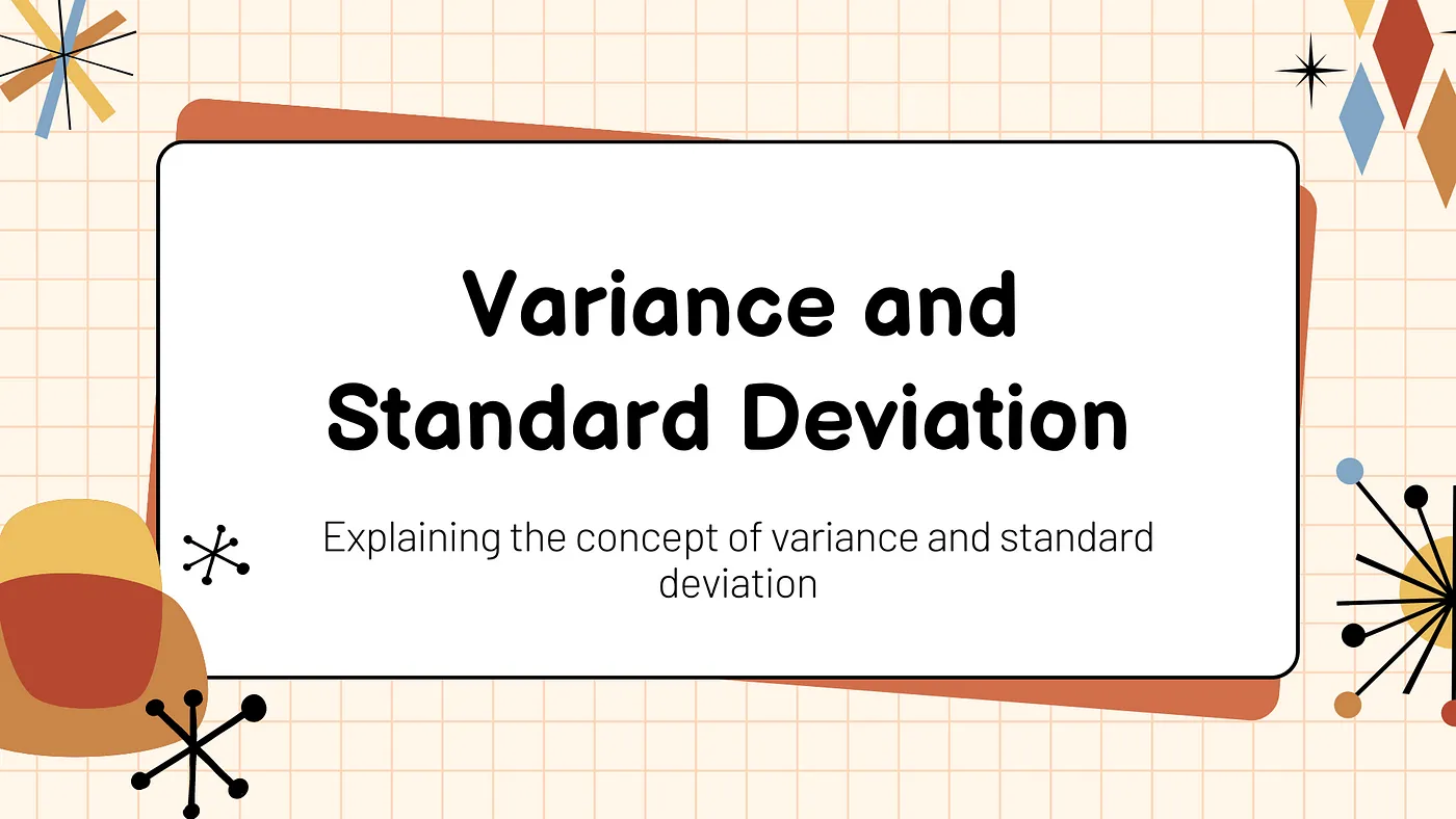 variance and standard deviation