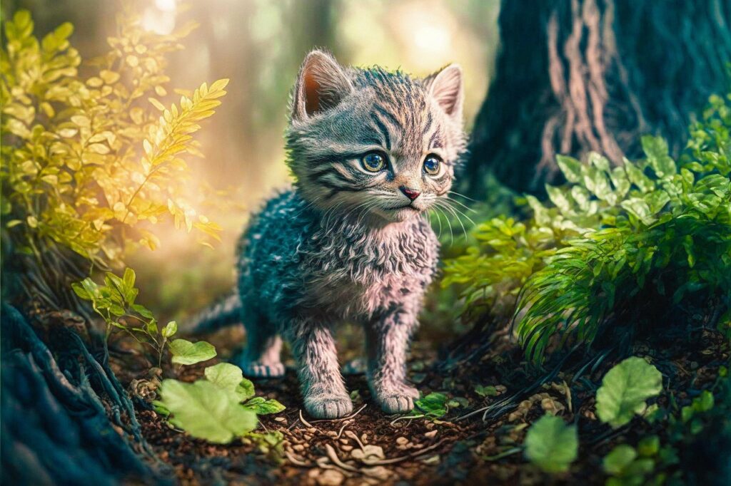 cat, pet, kitten, forest, drawing, animal, fantasy, nature, ai generated, cat, fantasy, ai generated, ai generated, ai generated, ai generated, ai generated